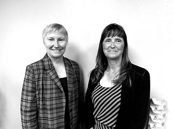 Supt. Lynn Lawson (LEFT) and Business Manager Brenda Kosters were recently hired at the McLaughlin School District.
