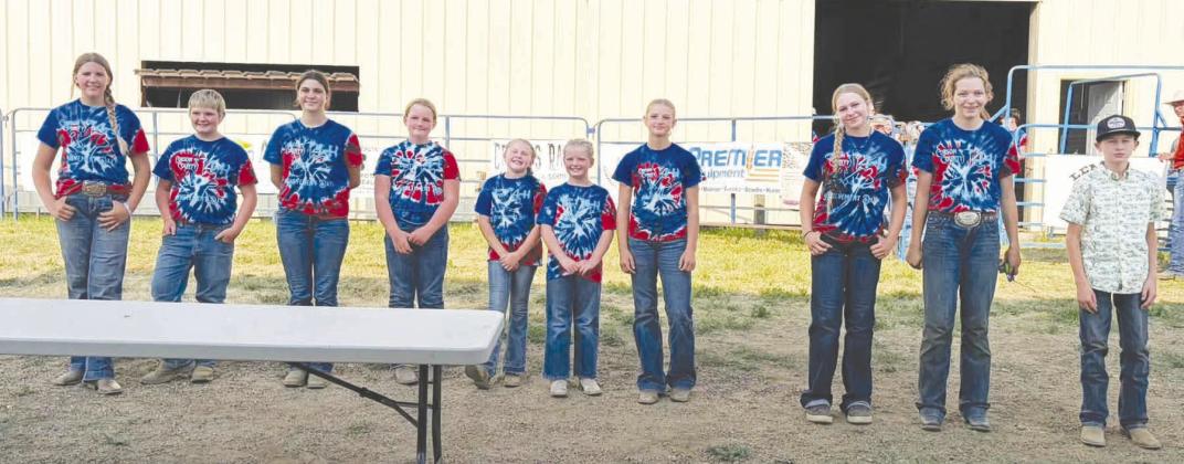 Corson County Fair Round Robin contestants