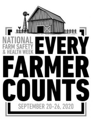 National Farm Safety & Health Week is September 20-26, 2020