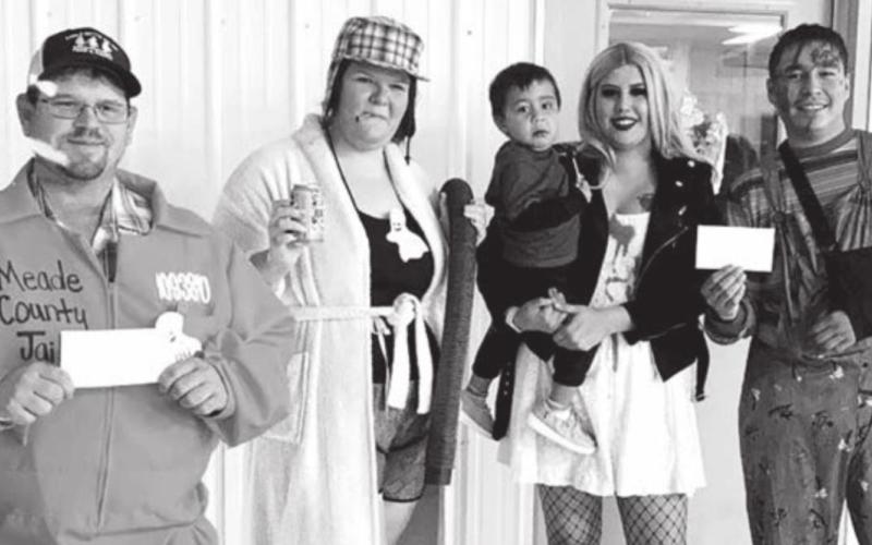 Dupree Firemen give cash prizes at annual Halloween Masquerade Ball