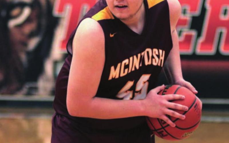 McIntosh forward Alex Bjornstad added 4 points to a recent victory over Bison. File photo by Jon Flatland