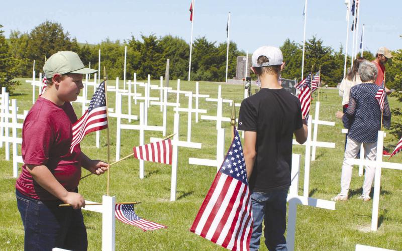 Memorial Day at Hillview Cemetery