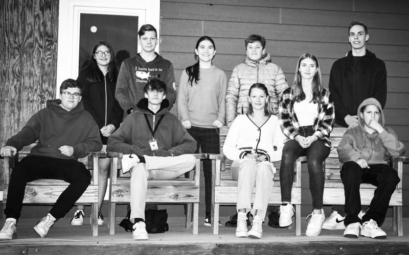 Dupree families, school host students from Germany