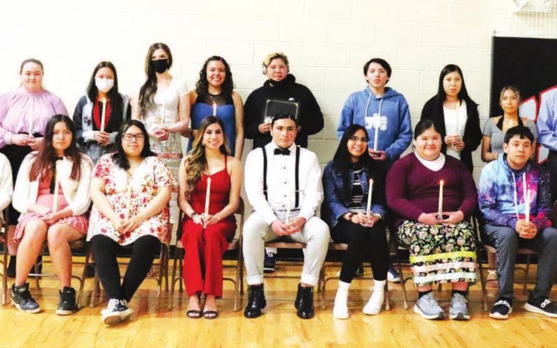 McLaughlin National Honor Society inductees