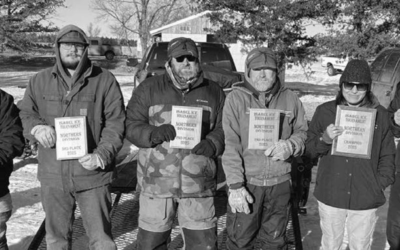 Adult Northern Division: (l-r) Antoine Arpan and Logan Lafferty, third place; Jason and Chris Hulm, second place; Megan Mutchler and Brent Spafford, first place.