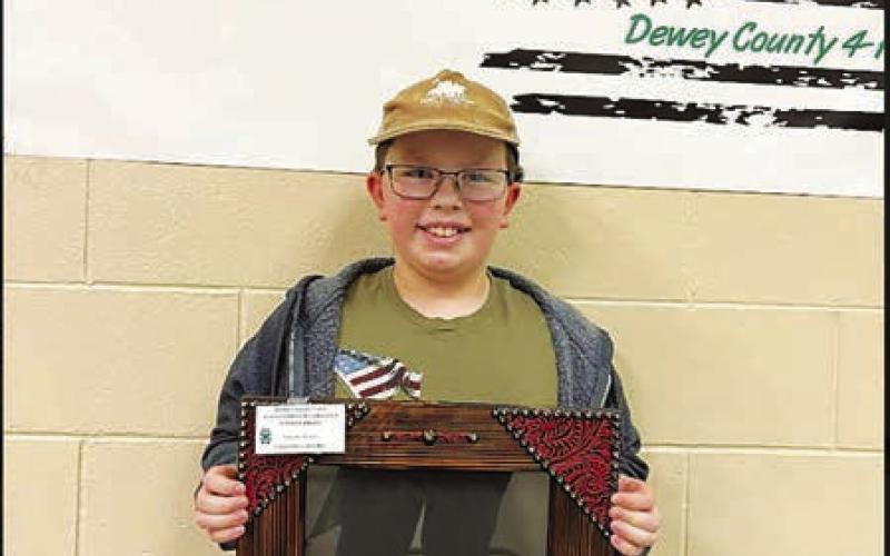 Family and Consumer Science Awards: Junior: Garrett Nilson. Not pictured: Beginner - Stella Nilson.