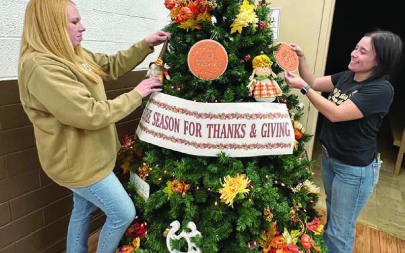 Christmas in the courthouse ...