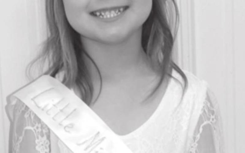 Jacalyn Marshall, Little Miss Pioneer Days, is the daughter of Jill and Danny Marshall.