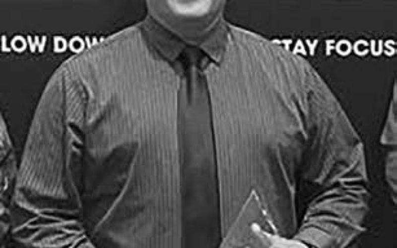 Sgt. Mike Varilek receives Highway Safety Officer of the Year award