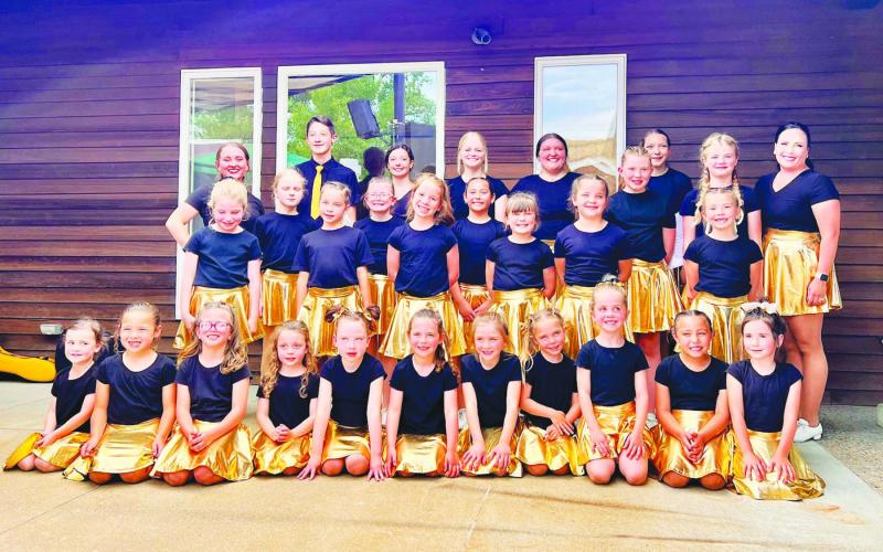 Cloggers perform on Medora stages