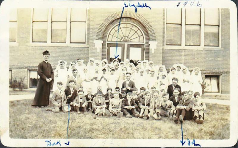 Elizabeth Sudmeier and her brothers attended all their school years at St. Joseph’s Catholic School.