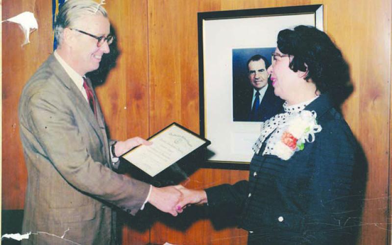Elizabeth Sudmeier was honored for her work for the CIA when she retired and also posthumously many years later. She worked as an undercover agent in Syria, Lebanon, Iraq, Iran, India and Egypt. John Brennan, Director of the CIA, said that Sudmeier was one of the best espionage agents ever and if she had been born 50 years later, she would have been director of the CIA.