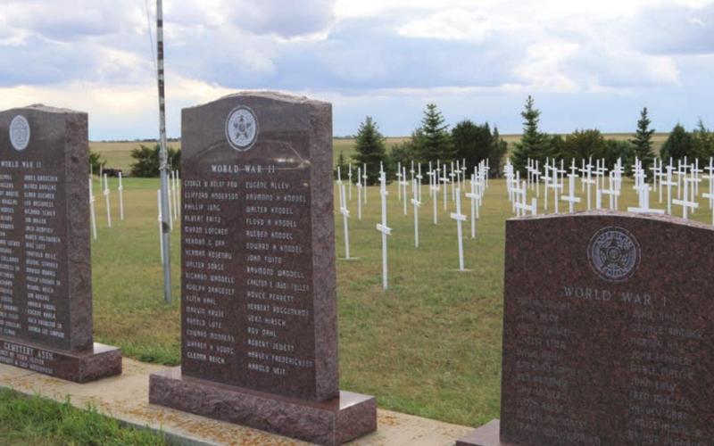 Plans call for adding to the Veterans Memorial at Hillview Cemetery west of Isabel to accommodate the names of local veterans previously not found in the American Legion's register.