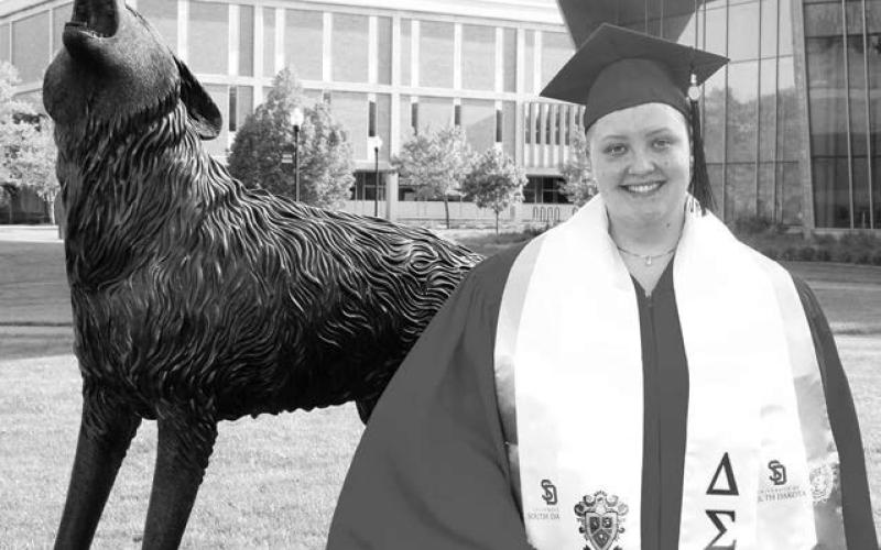 Peacock chosen as Beacom School of Business’s 2025 Outstanding Senior of the Year