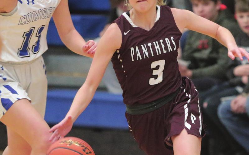 Timber Lake girls run past Lemmon