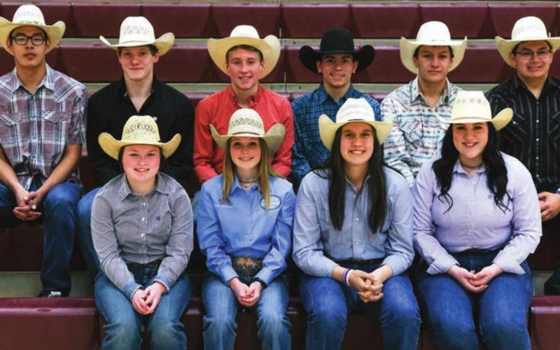 The 2022 Timber Lake High School Rodeo Club