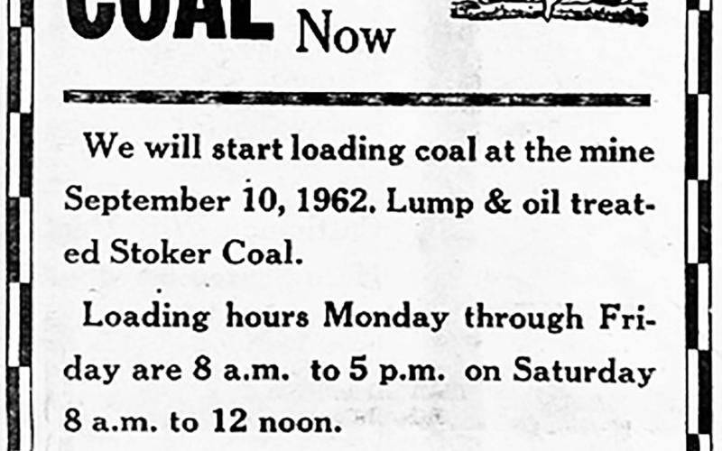 Ad from Isabel Dakotan Sept. 13, 1962