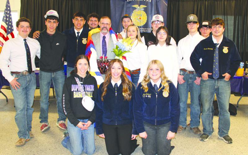 Dupree FFA annual banquet and awards