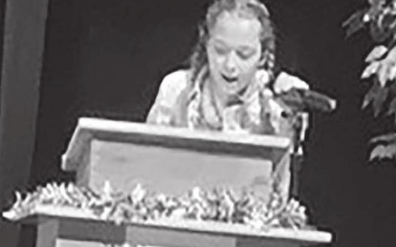 Bricelyn Pederson introduced the keynote speakers.