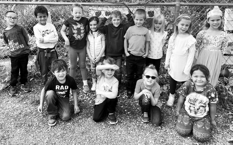 FRONT (L-R): Desmond Gutierrez, Layson Gimbel, Haylee Schaeffer, Tempest Smolik; BACK (L-R): Carl Red Bear, Pieter Scholtz, Rylie Traversie, Sawyer Schweitzer, Canyon Quaschnick, Ryder Schrempp, Josie Truax, Remi Aberle, Harper O'Leary.