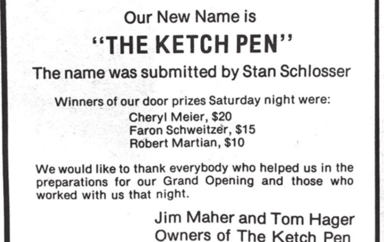 Ad from Timber Lake Topic, May 27, 1982