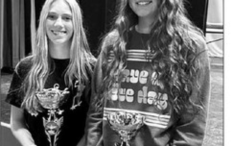 Top Juniors Averie Marshall and Sara Holzer