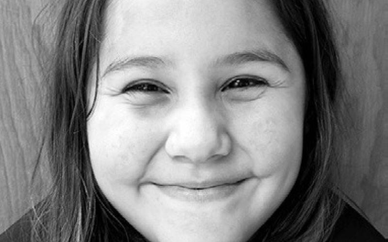 Student: Aliviah Schambriel Parents: Misty and Danny What is your favorite subject in school and why? Math because I learn new things. If you won a million dollars, what would you do with it? I would donate the money to a pet shelter. If you could have any pet in the world, what would it be and why? I would have a dog (Great Dane) because it will protect me and also be nice. What is something you are thankful for this Thanksgiving? My chickens because we don’t have to pay for eggs.