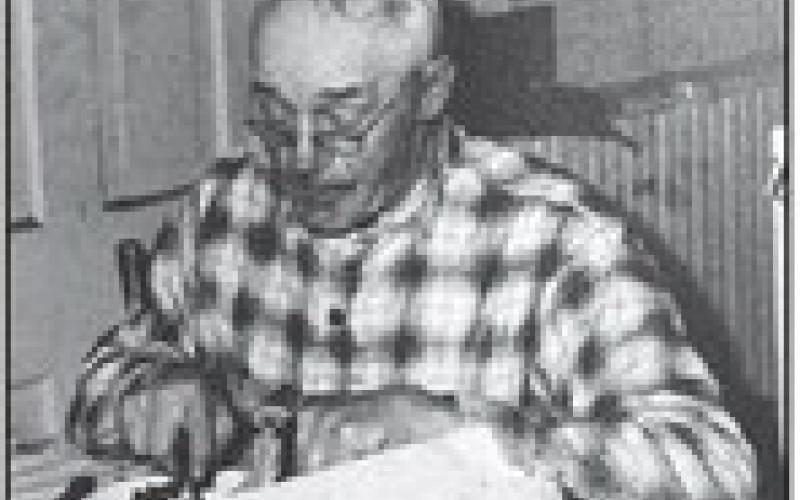 BELOW: Bob Rose, father of Danialle Rose, who wrote Wild Roses Grew on the Diamond A.