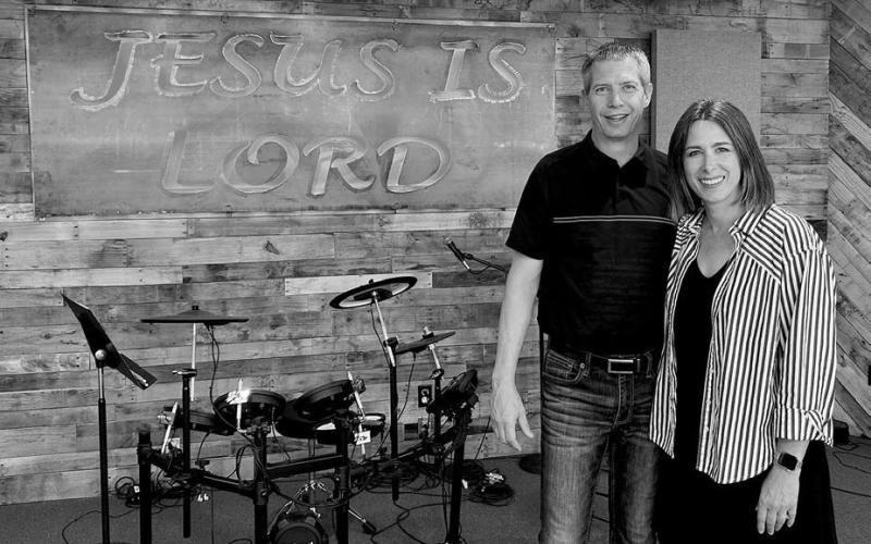Pastors Bryce and Collette Schaffer, New Hope Church, Timber Lale Photo by Ann Arnold