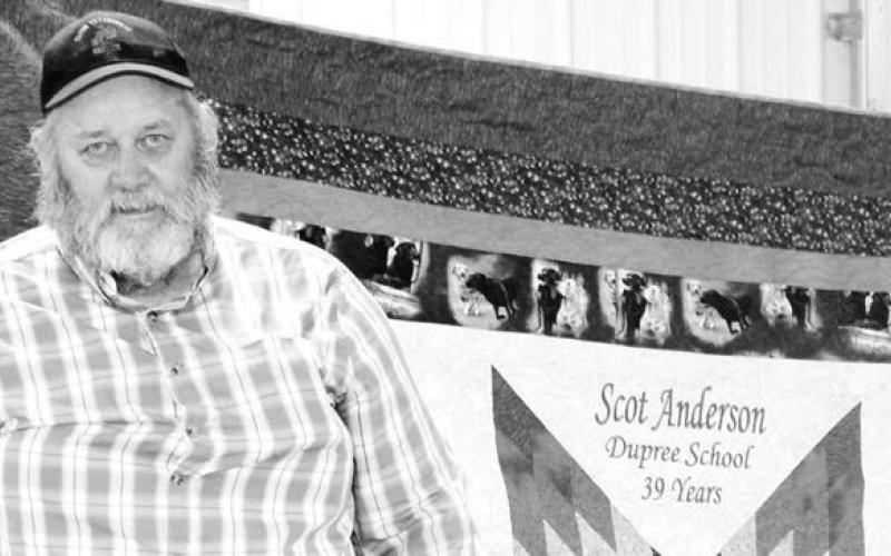 Scot Anderson is retiring after 39 years of teaching and coaching at the Dupree JH/HS.