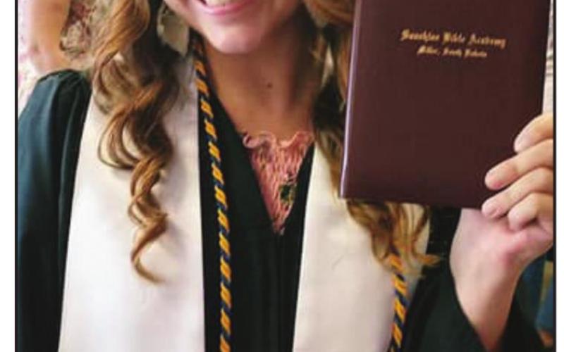 Shelby Bridges graduates from Sunshine Bible