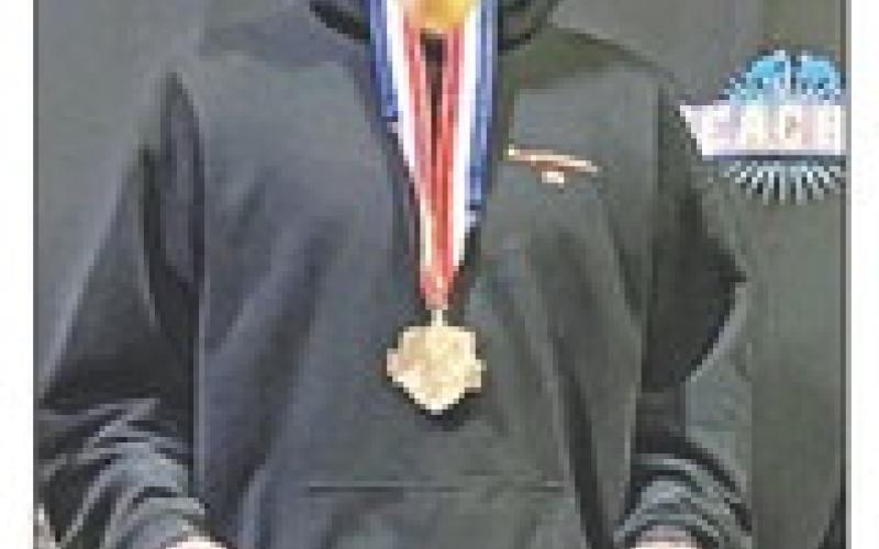 Mason Schrempp, a sophomore at Aberdeen High School, was named a 10th Grade All-American at the Adidas Wrestling Nationals held April 6-8 in Indpendence, MO. Schrempp placed third in the 145 pound division at the South Dakota State High School Tournament this season. An all-conference and all-state selection, he also earned his 100th career win. An enrolled member of the Cheyenne River Sioux Tribe, he is the son of Roy Veit and Ricki (Schrempp) Link and the grandson of Joe and Tammy Schrempp.