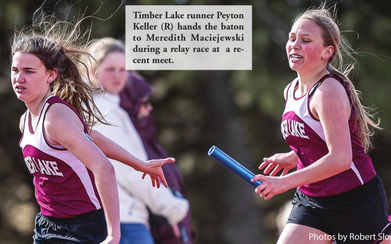 Timber Lake posts six first place