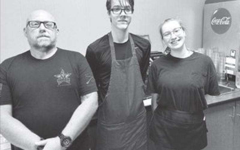 New Management The as-of-yet-to-be-named cafe in Timber Lake, or the former R Rockin Bar which was recently purchased by a group of local investors, has a new manager. Jeremy Holien of Firesteel has been hired as manager and will be assisted in the operation by his children, Parker, 20, and Elena, 18. Not pictured is Spencer, 16. The cafe is open 6 a.m. to 2 p.m. Monday through Saturday. The new phone number is 605-865-3293.