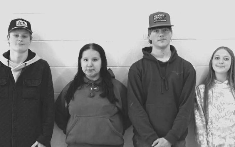 Dupree School Students of the Month for February