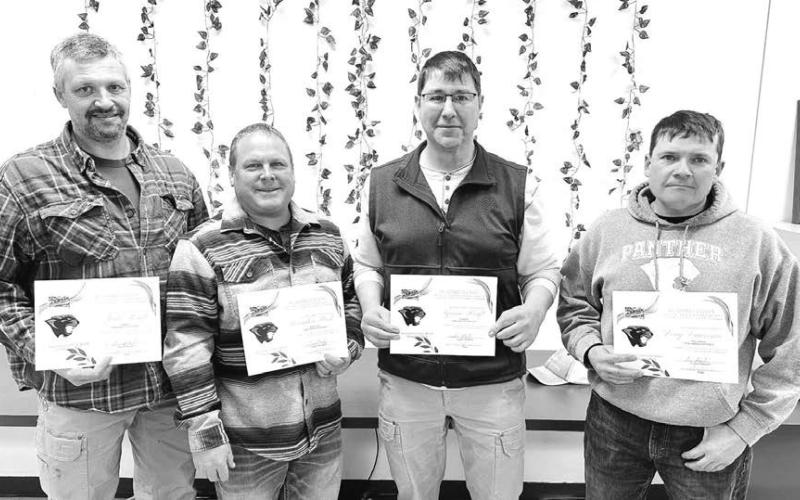 Photo by Kathy Nelson Recognized for service