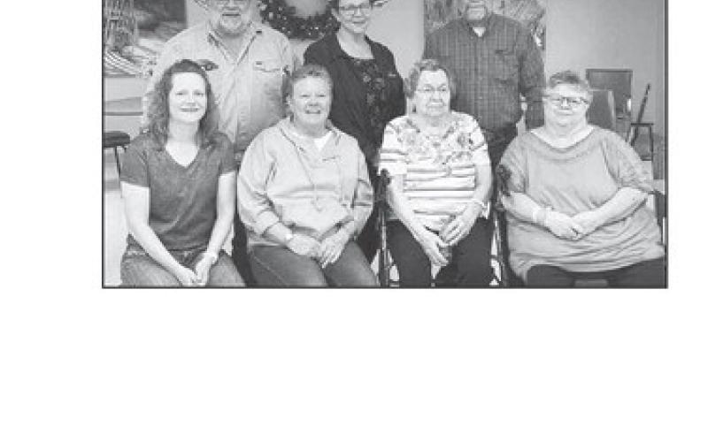 FRONT (L-R): Deedra, Cheryl, Margaret, Nanette; BACK: Mark, Wendy, and Benton