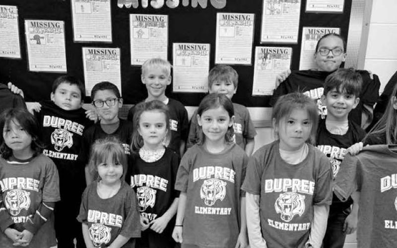 Dupree Elementary Students of the Month