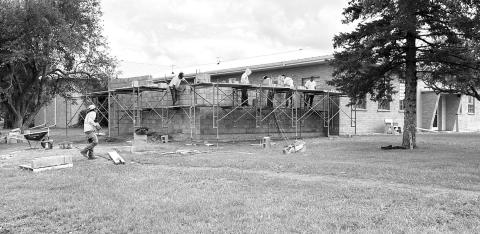 Courthouse construction