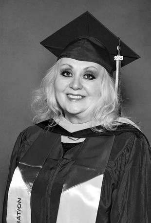 Earns degree
