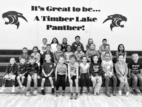 FRONT (L-R): Sawyer Schweitzer, Asher Smith, Canaan Parker, Caynon Quaschnick, Layson Gimbel, Bryson Long, Ramzi Veit, Blake Booth, Hannah Crowe, Bexley Dupris, Cash Jones; 2ND ROW: Maverick Linderman, Joey Kraft, Jackson Quaschnick, Brace Beer, Meisha Agaard, Evangelina Reichert, Chloe Spafford, Mya Peterson, Charlynn Garreaux; 3RD ROW: Stella Nilson, Remi Wiedmer, Ava Grant, Carter Webb, Elyse Parker, Andrew O’Bryan.