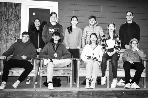 Dupree families, school host students from Germany