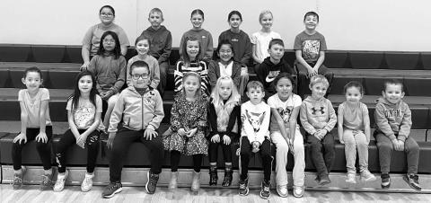 FRONT (L-R): Ramzi Veit, Blake Booth, Ryker Bridges, Remi Aberle, Josie Truax, Cade Linderman, Kinzley Bad Warrior, Emmett Sandquist, Mayzee Martin, Rhett Bridges; 2ND ROW (L-R): Olivia Garter, Joey Kraft, Brie Parker, Meisha Agaard, Brock Locken, 3RD ROW (L-R): Chloe Spafford, Shane Locken, Raelyn Quaschnick, Ada O’Leary, Kendyl Gill, Stetson Schweitzer; Not pictured: Payson Dupris, Blake LeBeau, Bexley Dupris.
