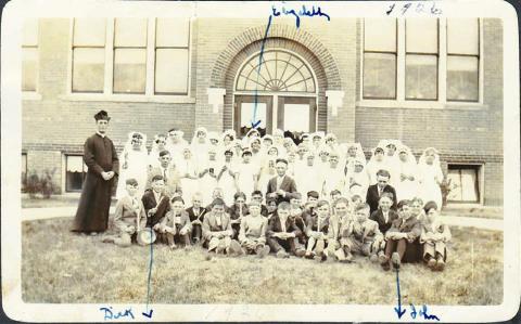 Elizabeth Sudmeier and her brothers attended all their school years at St. Joseph’s Catholic School.