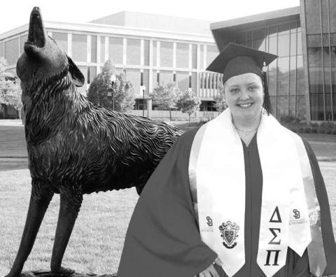 Peacock chosen as Beacom School of Business’s 2025 Outstanding Senior of the Year
