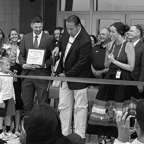 Marcella LeBeau Elementary School dedicated