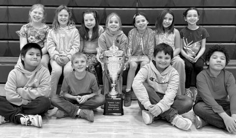 Attendance All Stars for January, with 93.74% attendance: Sierra Kraft’s 2nd Grade Class: FRONT (L-R): Leon Shoots the Enemy, Andew Zeug, DW Scholtz, Eleazar Reichert; BACK: Doly Goldade, Remington Schott, Bexley Dupris, Elsie Maher, Kinzlee Martin, Cora Wiedmer, Millie Brown Otter. Not pictured: Kian Rousseau.