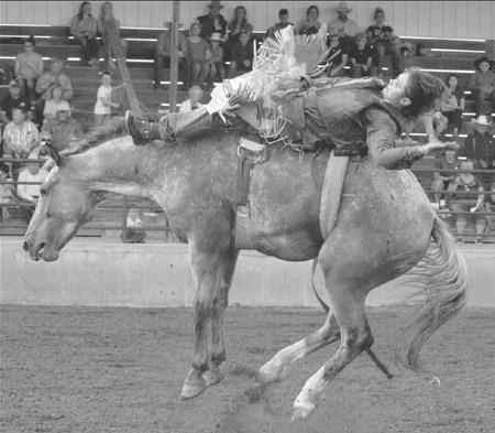 Knight wins Days of 1910 bareback bronc crown