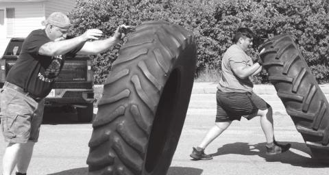 Strongman competition held in Dupree