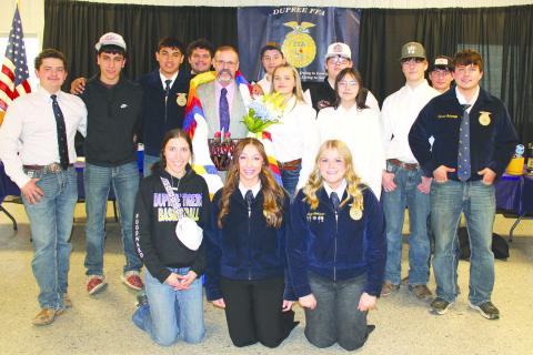 Dupree FFA annual banquet and awards